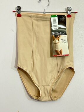 Miraclesuit Warm Beige High-Waist Control Briefs